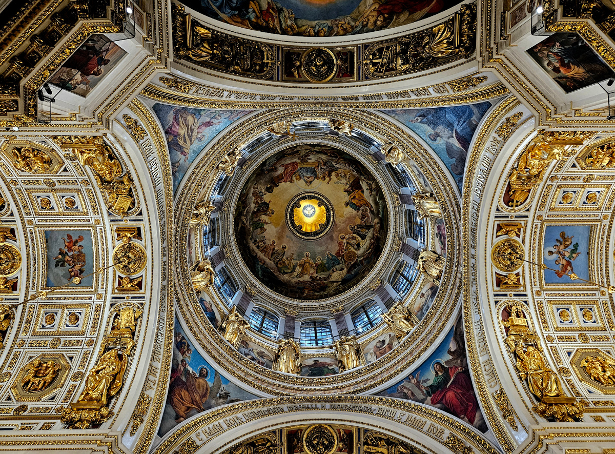 Мозаика в Исаакиевском соборе😍