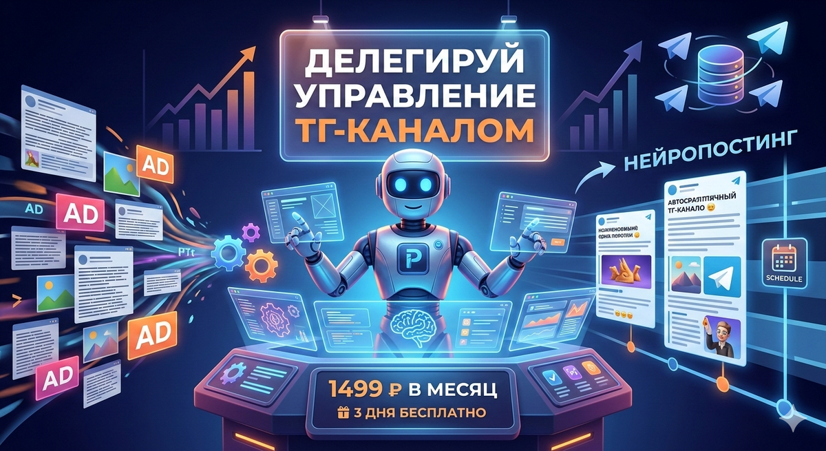 TelegaPapa выбирает, какой пост разместить в вашем канале.
