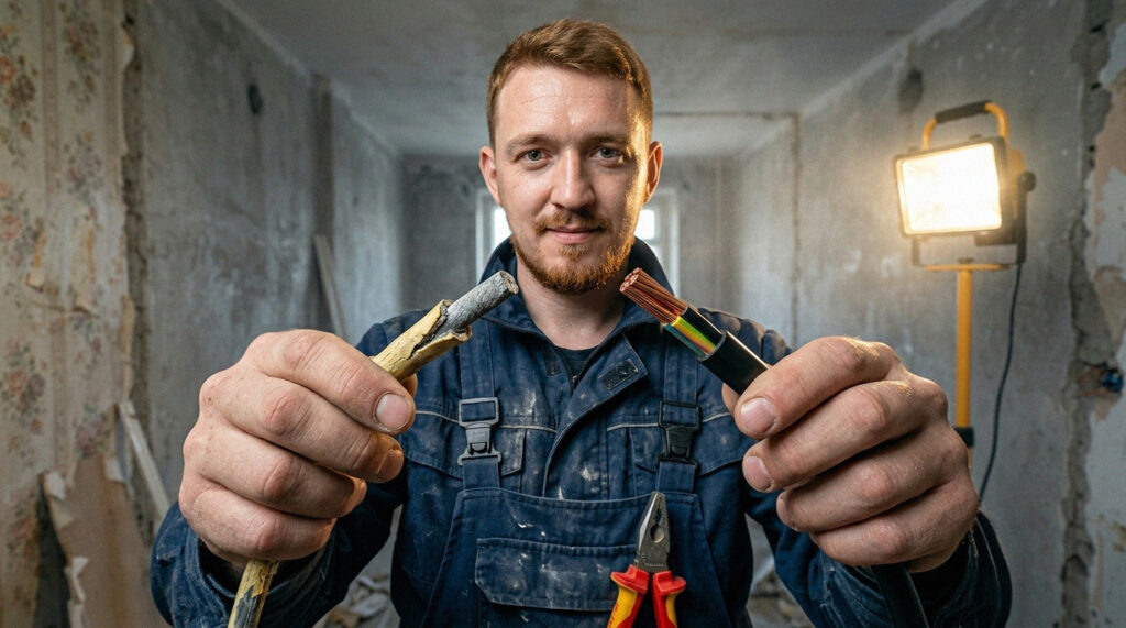    Выбор между полной заменой и ремонтом проводки в хрущевке 3DElectro