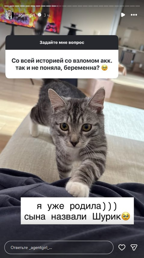 Публикация Насти Ивлеевой в запрещенной соцсети.