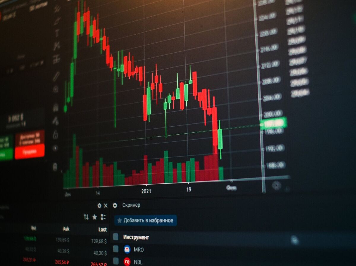    График "Японские свечи"© РИА Новости . Владимир Песня