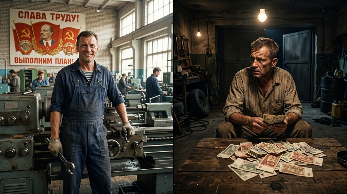 Две жизни советского человека