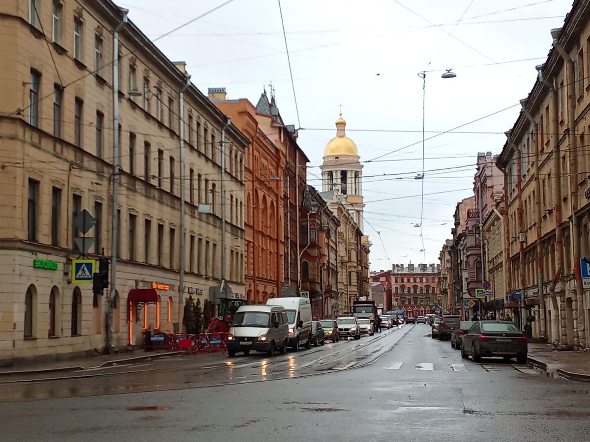 Колокольная улица с выходом к Владимирскому собору