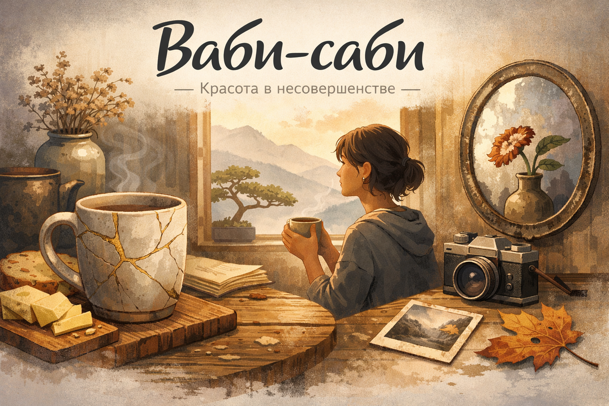 Ваби-саби: японская философия, которая сделает вас счастливее в мире идеальных картинок