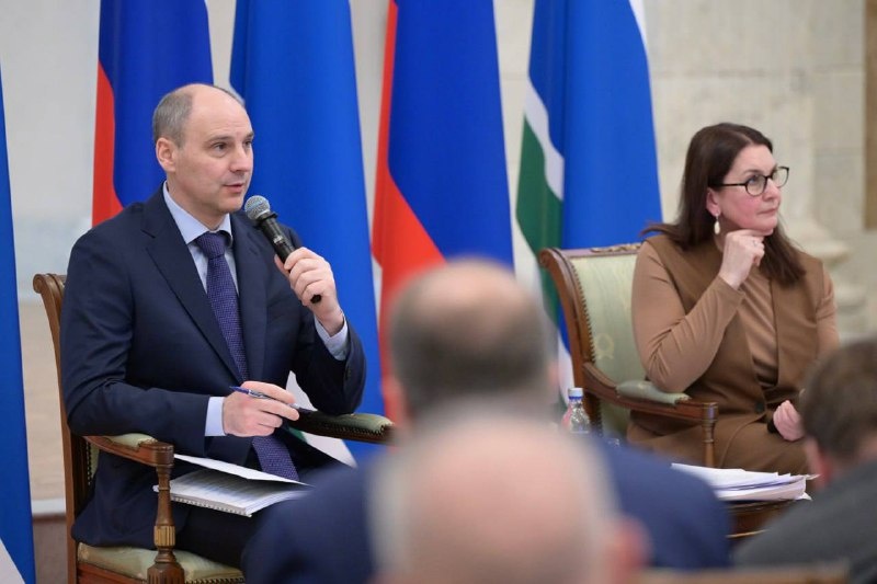 Встречи губернатора Свердловской области Дениса Паслера с предпринимателями организовываются Уполномоченным по защите прав предпринимателей Еленой Артюх два раза в год. Прошлая встреча состоялась в декабре 2025 года. Фото ДИПСО