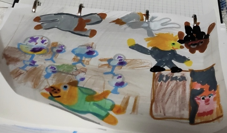 Классно летают﻿! - заявила Панди. И я была с ней абсалютно согласна.