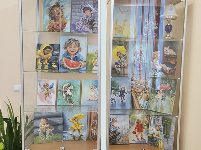 В тверской библиотеке работает выставка «Дети и эмоции»