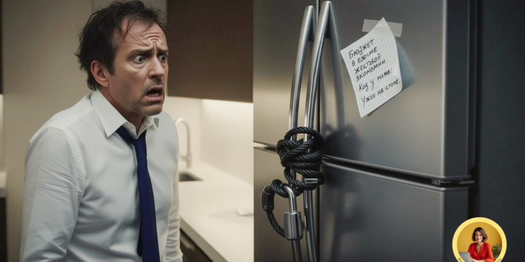 Жена повесила на холодильник велосипедный замок, когда узнала, куда исчезла годовая премия мужа