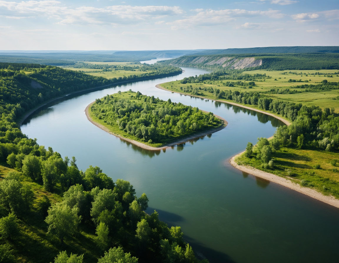 Ангара — единственная река, вытекающая из Байкала. В верхнем течении она сохраняет удивительную прозрачность и силу, неся свои воды на север через бескрайнюю сибирскую тайгу.