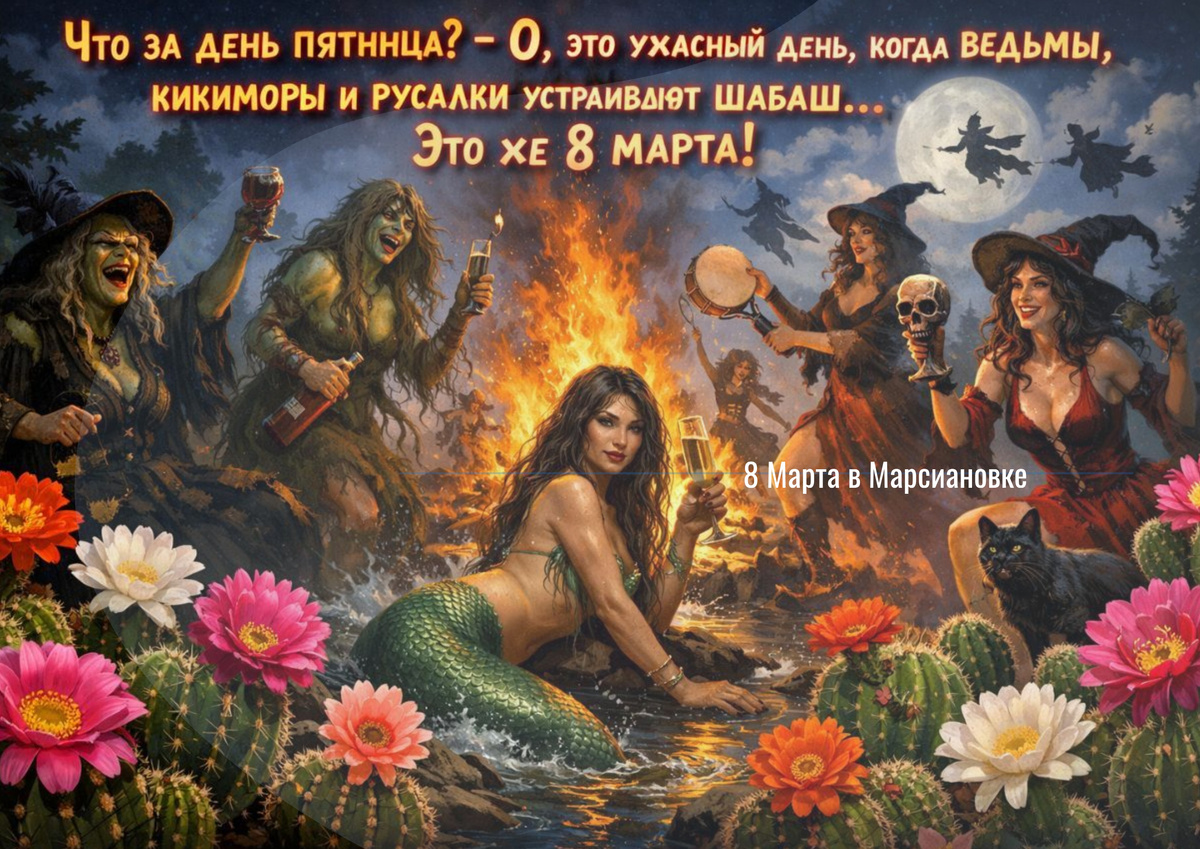 Поздравляю милых дам с нашим днем!