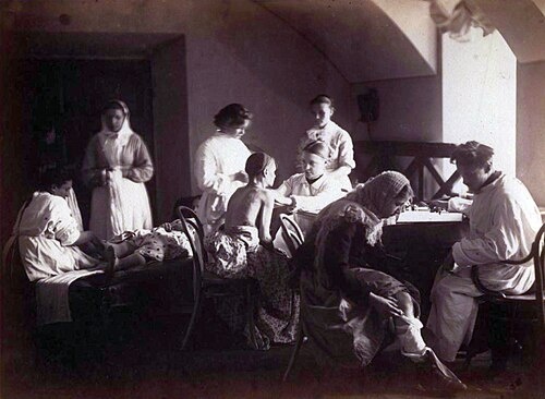 Обуховская больница. 1887 г.