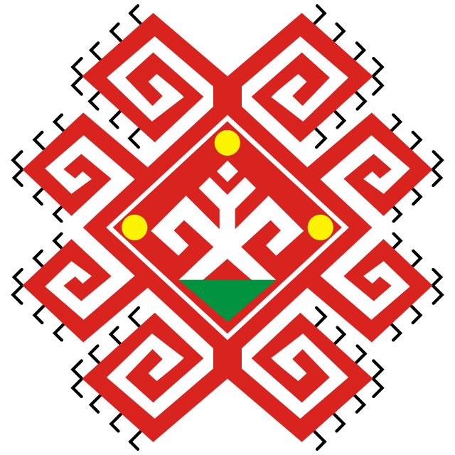 Символ религии коренных народов Мари. Фото является общественным достоянием.