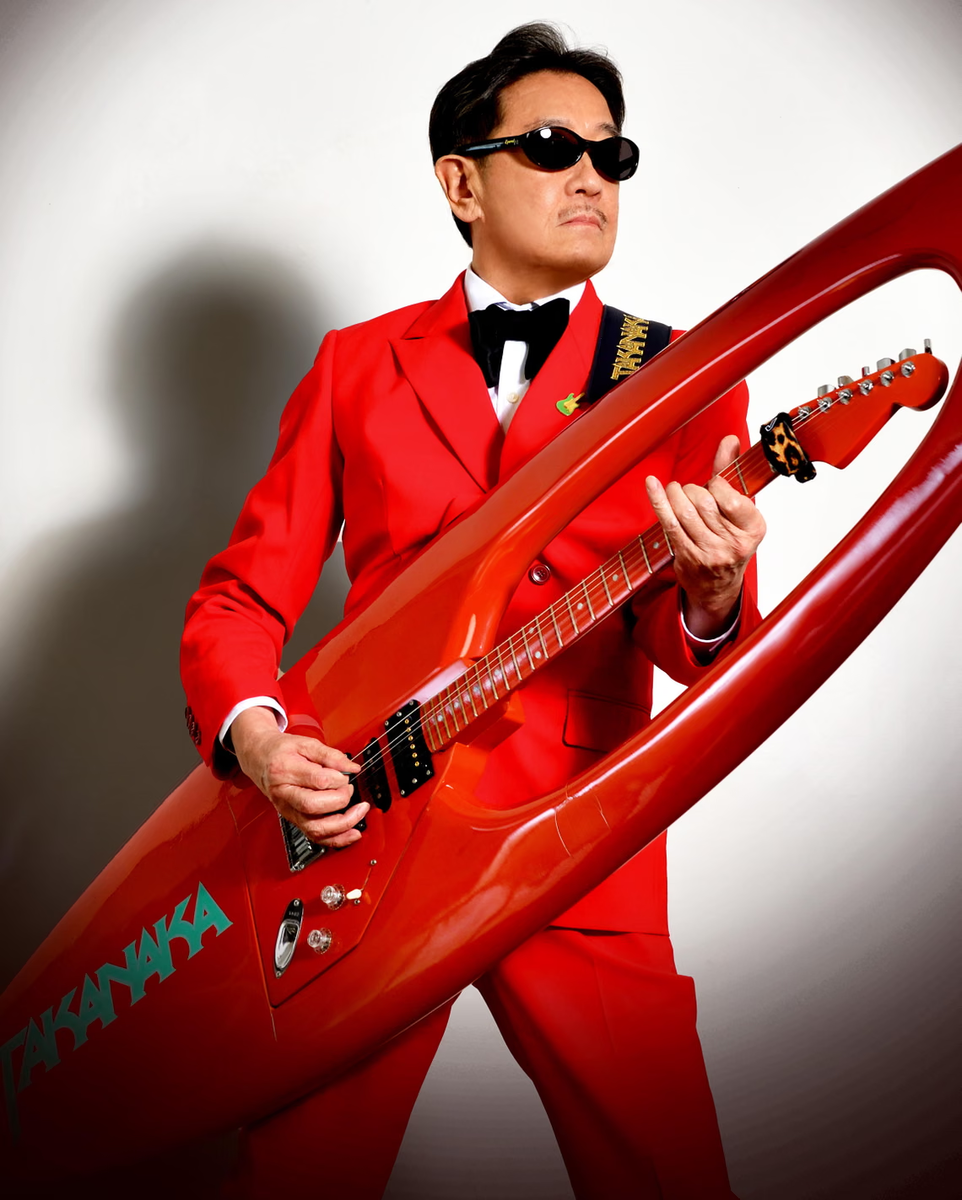 Только хороший вайб… Масаёси Таканака со своей фирменной гитарой. Фото: PR