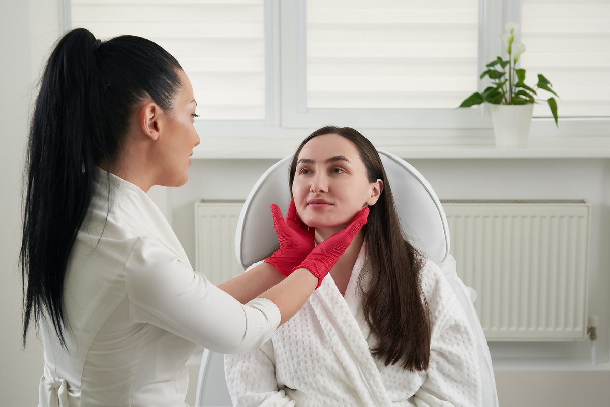 как убрать второй подбородок