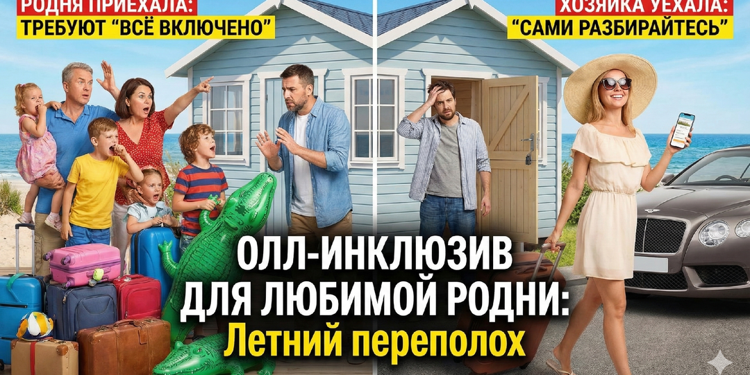 Олл-инклюзив для любимой родни.