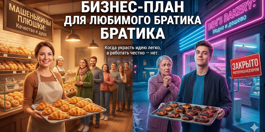 Бизнес-план для любимого братика.