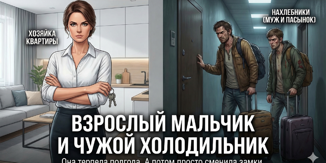 «Взрослый мальчик и чужой холодильник»