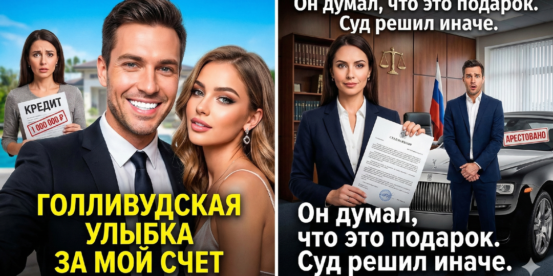 Голливудская улыбка за мой счет.