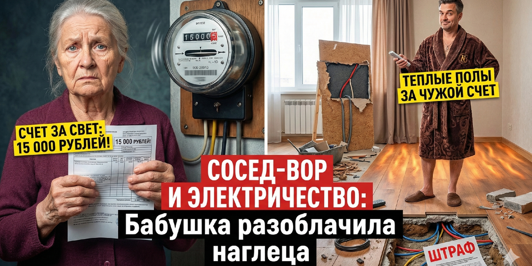 Теплые полы за чужой счет.