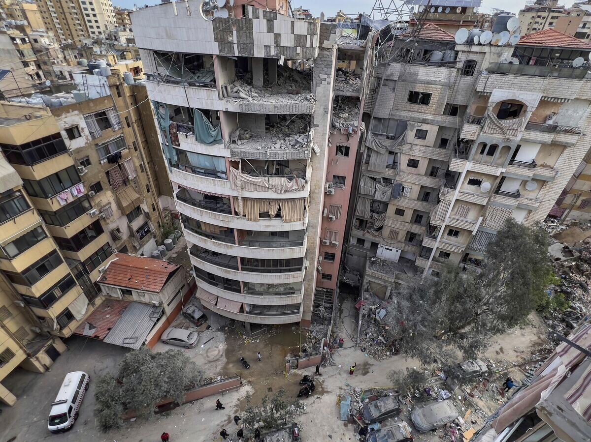    Последствия израильского удара по южному пригороду Бейрута Дахии | © AP Photo / Hussein Malla