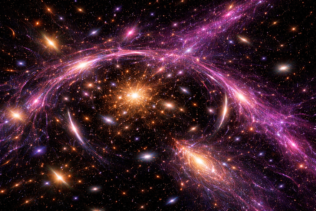 Галактический кластер Абель 2744