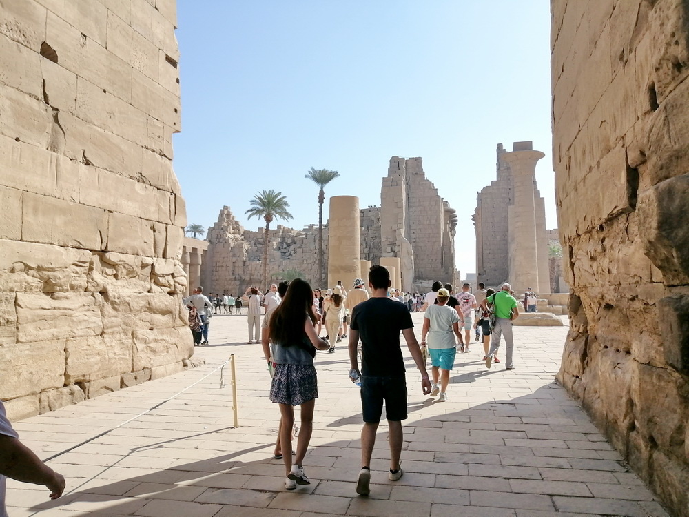 Вход в Карнакский храм.