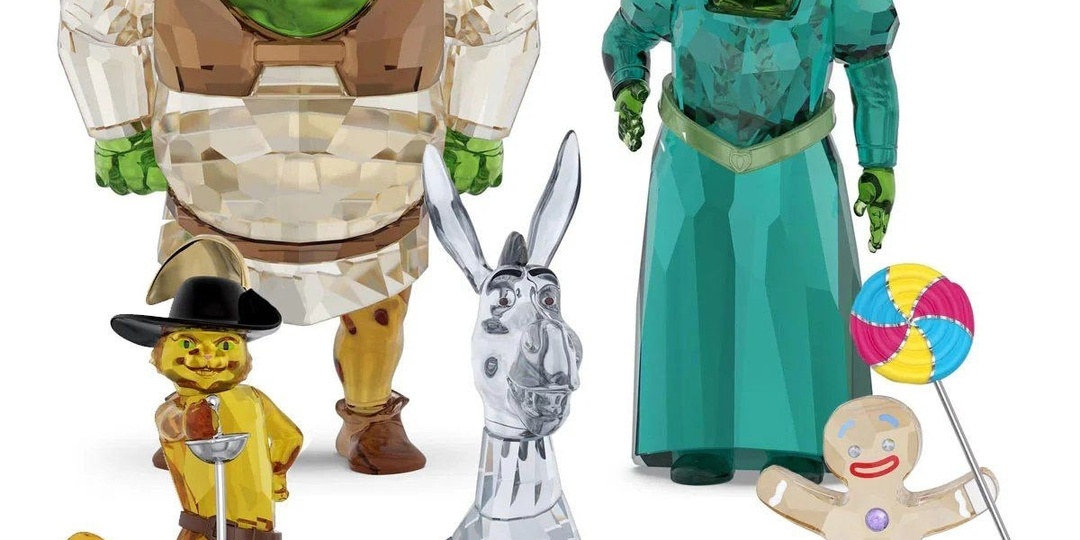 Бренд Swarovski представил хрустальные фигурки героев «Шрека»