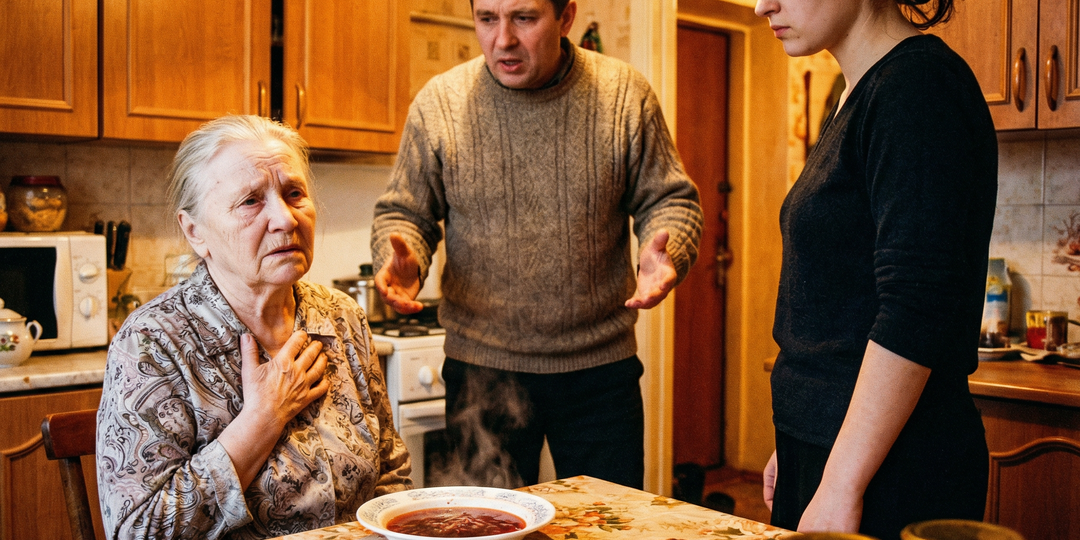 — Как только мы на пороге — сразу криз. Хоть билеты не бери, — бросила невестка, не глядя на свекровь
