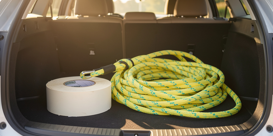 Бюджетная эвакуация: как я буксировал авто на скотче и что из этого вышло