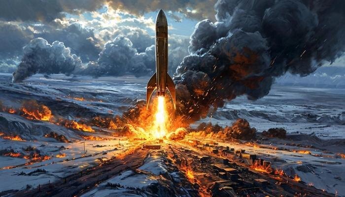 Гиперзвуковой прорыв: Россия тестирует «Орешник-2» с усиленной боевой частью и новейшей системой наведения. Обложка © «Шедеврум»