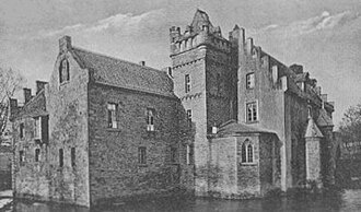 Замок Вердринеген в 1900 году Википедия 