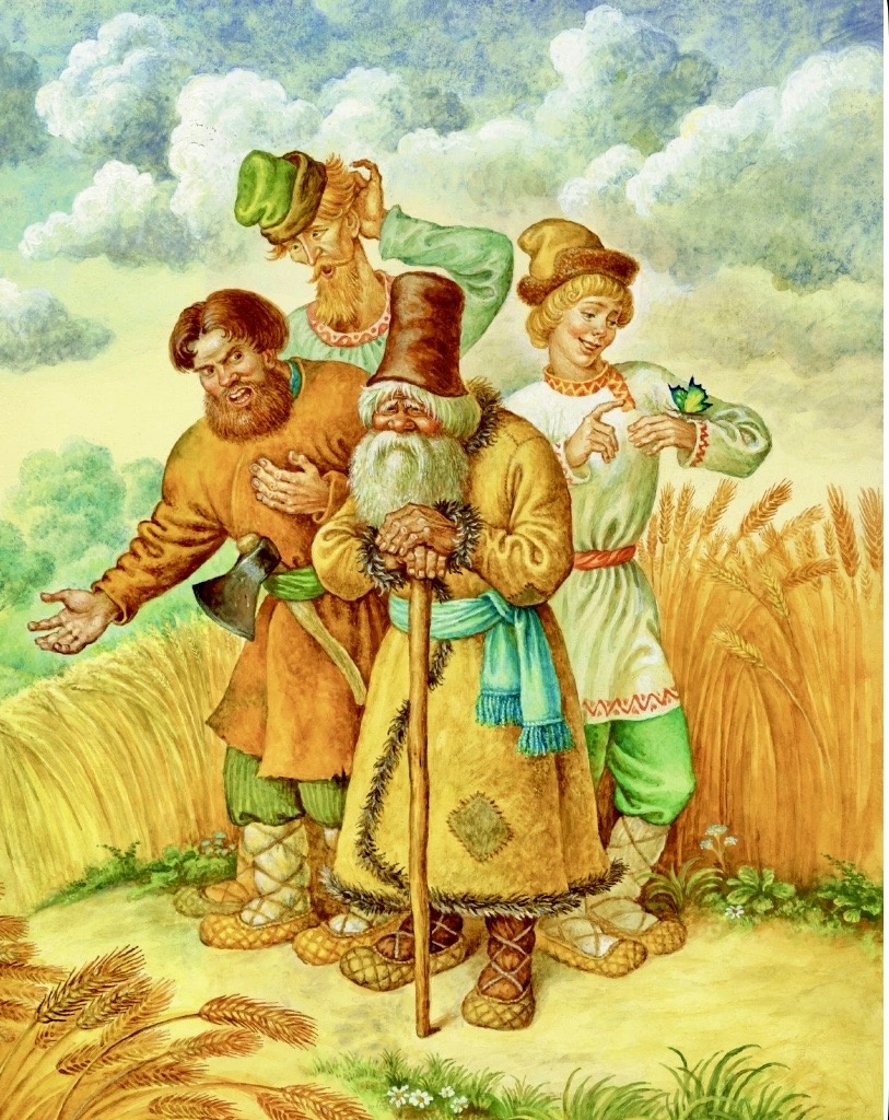 Художник Игорь Егунов. Иллюстрация к сказке Петра Ершова «Конёк-Горбунок». - М.: ЭКСМО, 2025