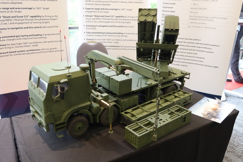 Германия совершает артиллерийскую революцию: Бундесвер планирует закупить 500 РСЗО MARS III / EuroPULS. Фото: Elbit Systems