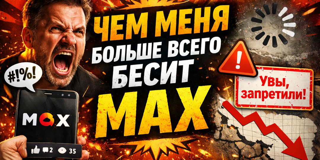 Чем меня больше всего бесит MAX?