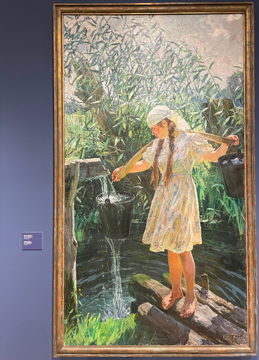 Картина «Родник» Аркадия Пластова. Национальная галерея Армении, Ереван. 