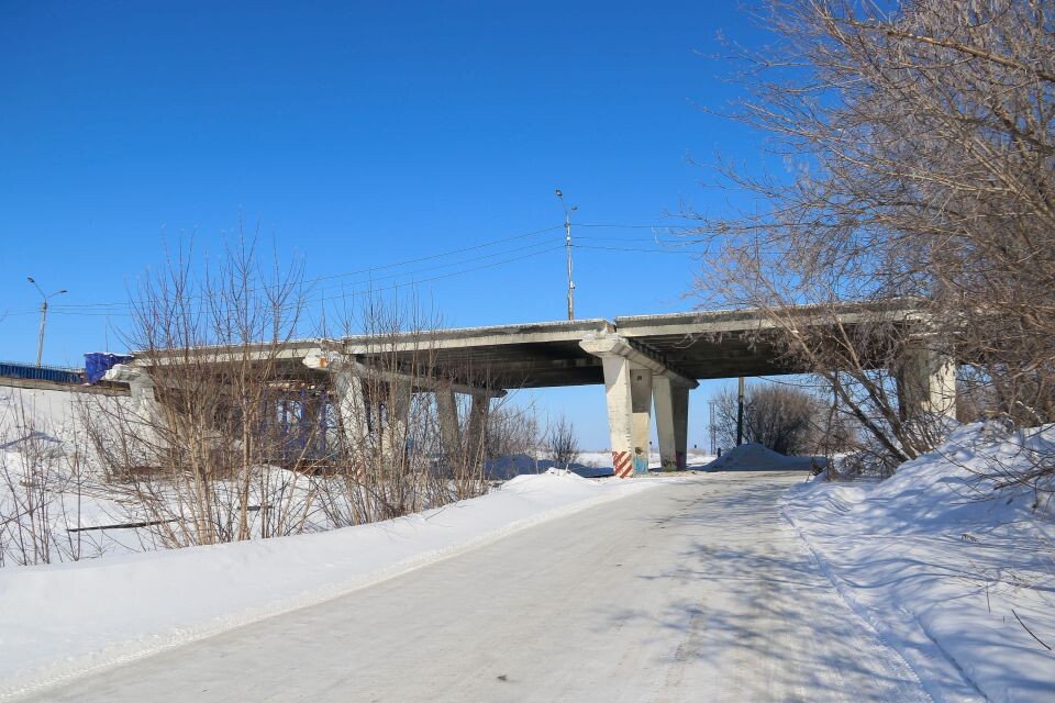    Капитальный ремонт моста на Павловском тракте. Источник: Виталий Барабаш/"Толк"
