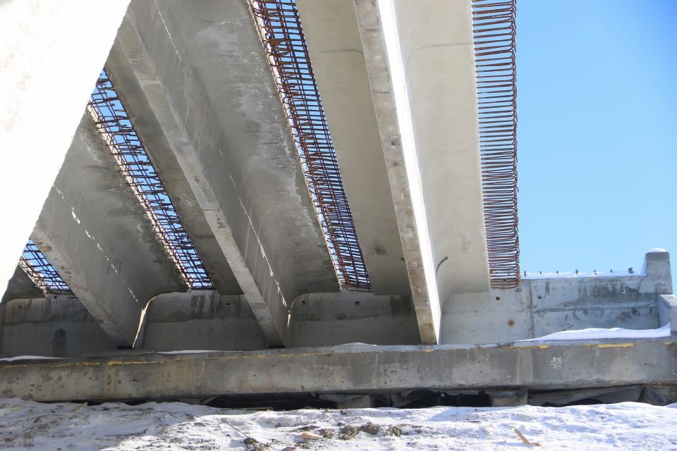    Капитальный ремонт моста на Павловском тракте. Источник: Виталий Барабаш/"Толк"