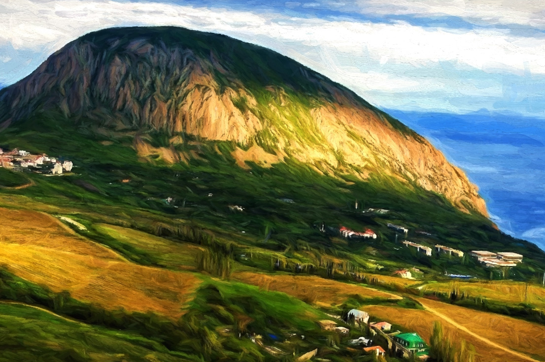 Гора Аю-Даг в Крыму
