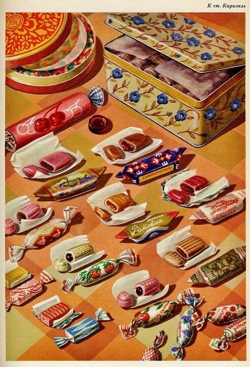 1. Сладости СССР. Из открытых источников.