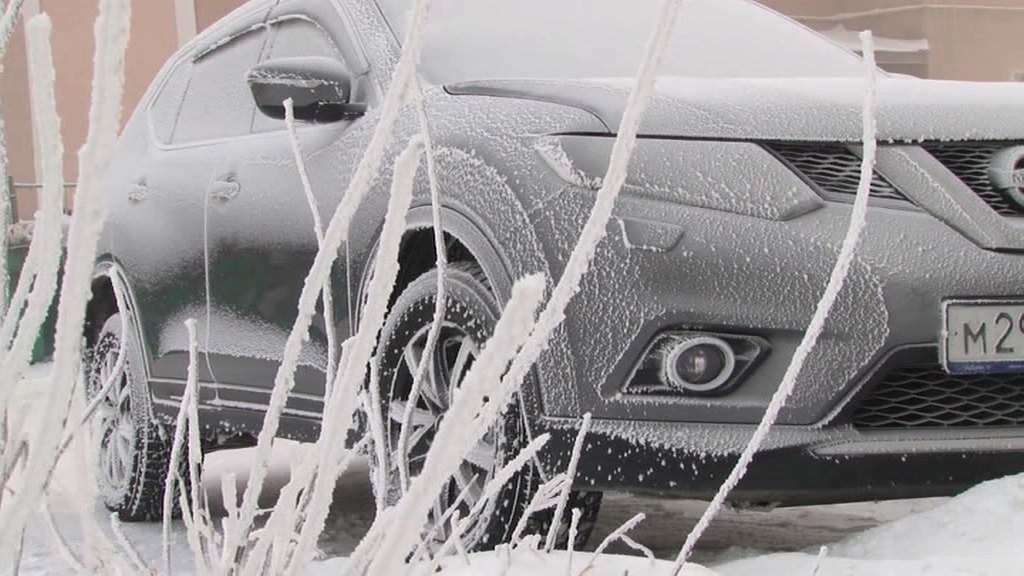    Мороз снегопад