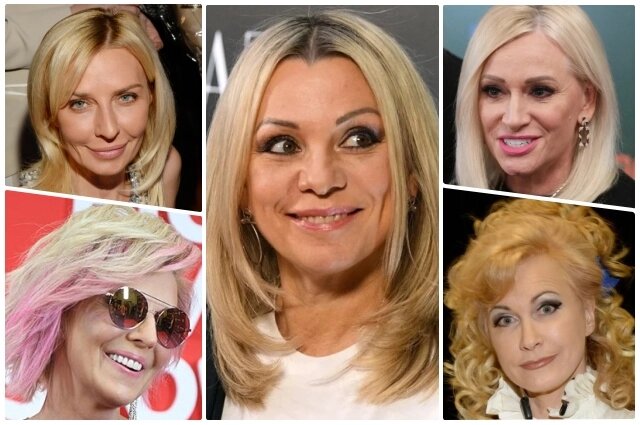    Татьяна Овсиенко, Наталья Ветлицкая, Ирина Салтыкова, Наталия Гулькина, Светлана Разина. Фото: Коллаж АиФ