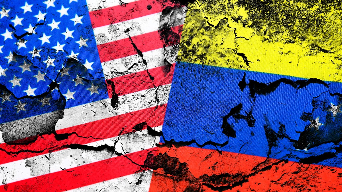    Венесуэла флаг США ТАСС