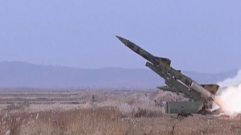    КНДР баллистическая ракета