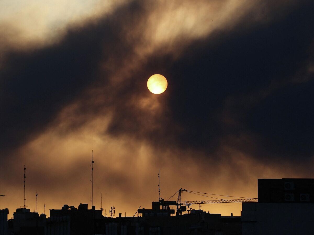    Дым на месте взрыва в Тегеране | © REUTERS / Majid Asgaripour