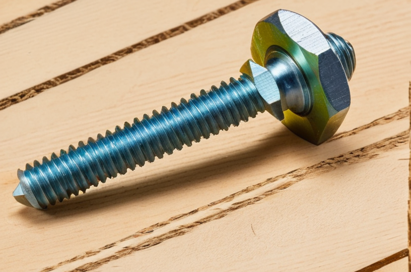 Оцинкованный шестигранный шуруп по дереву: применение и отличия от обычного самореза