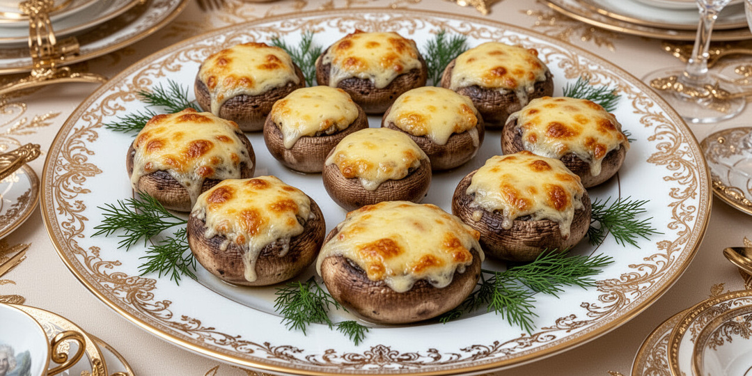 Фаршированные грибы: Классический рецепт с современными вариациями