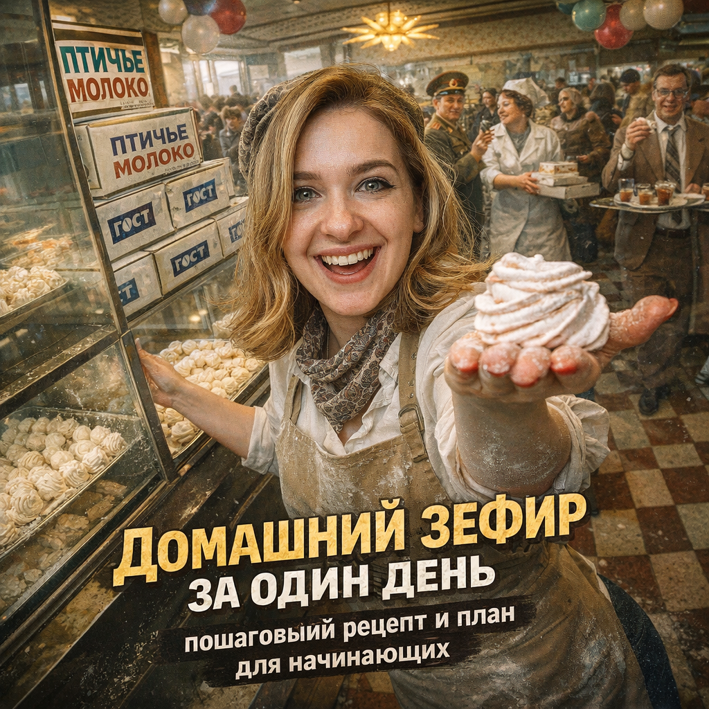    Домашний зефир своими руками: пошаговый рецепт за один день. admin