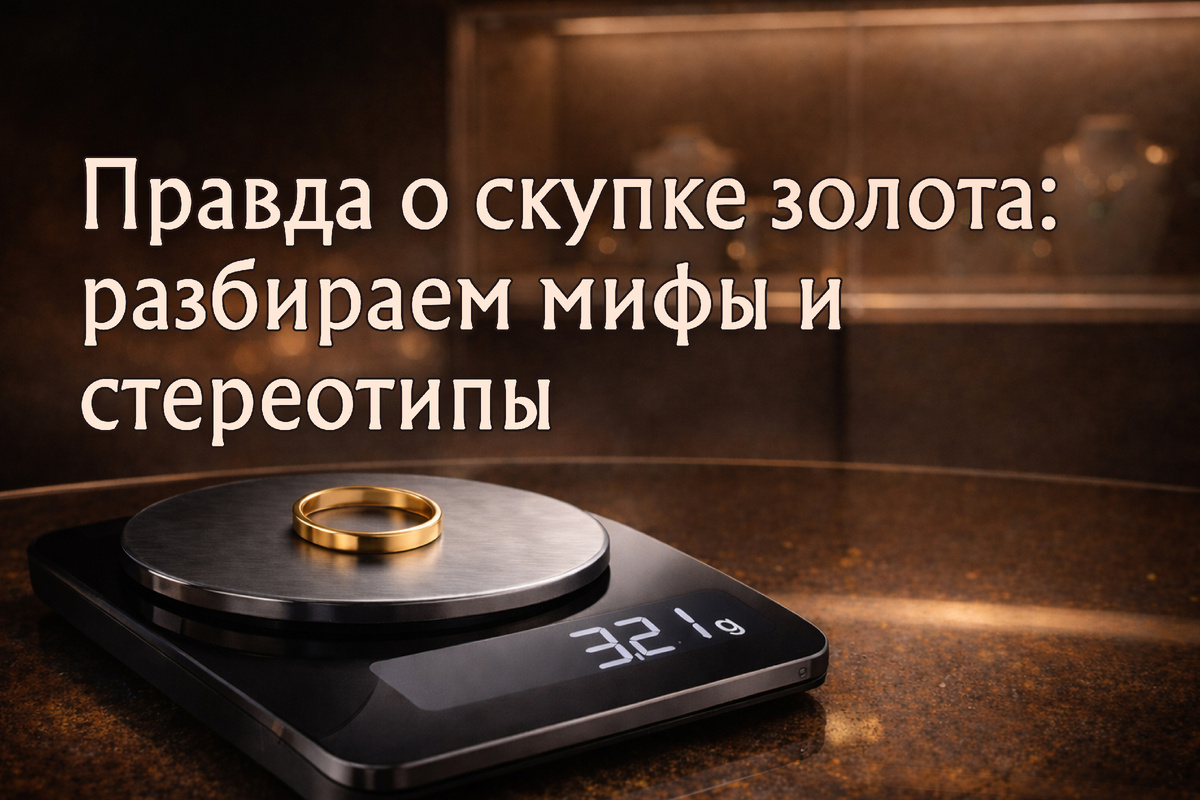 Правда о скупке золота: разбираем мифы и стереотипы