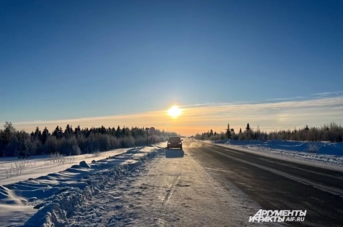    Похолодание до -34°С ожидается в Прикамье на предстоящих выходных