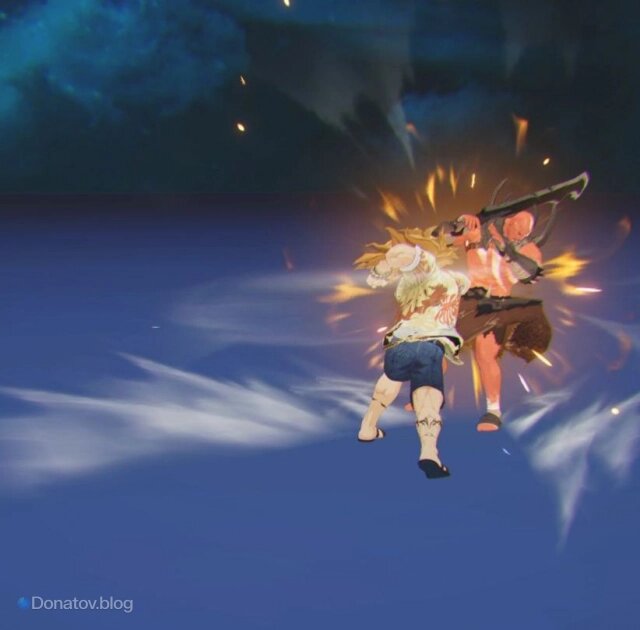    Томас применяет навык «Хладнокровное избиение»